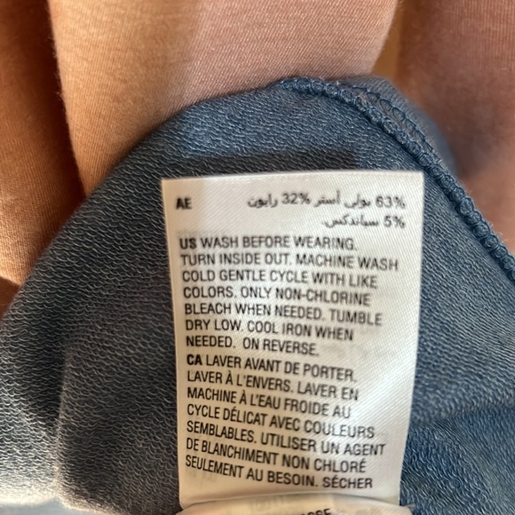 Style & Co Blue/Pink Combo Sweatshirt - Picture 7 of 7